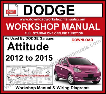 Dodge Attitude Service Repair Workshop Manual Download